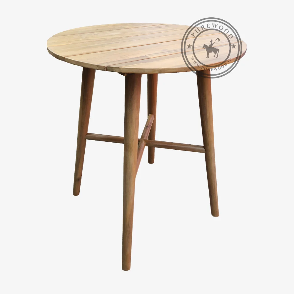 Morning Acacia Wood Outdoor Bar Table