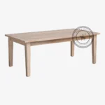 Osteospermum Outdoor Solid Wood Acacia Rectangular Coffee Table