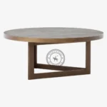 Suzdal Round Shagreen Coffee Table