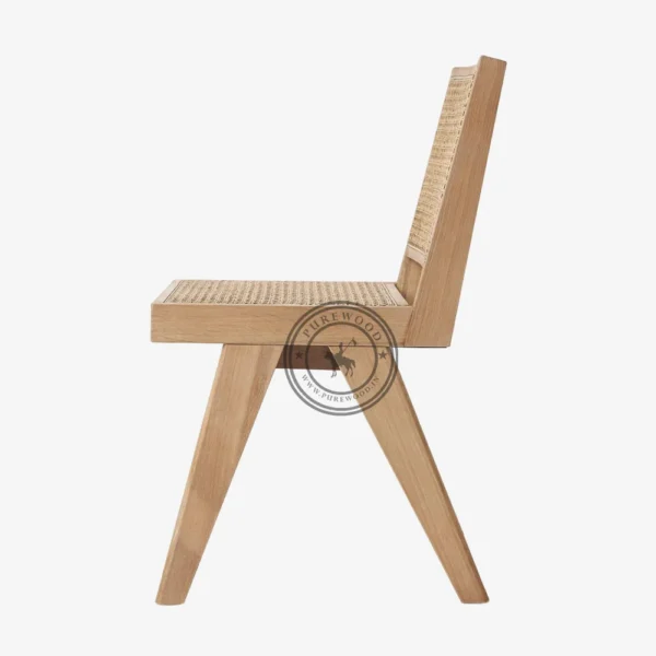 Rose Wooden Chair - Thumbnail 3