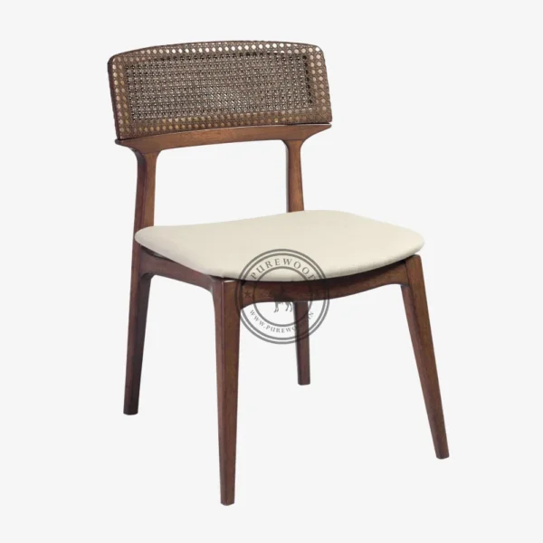 Iris Wooden Chair - Thumbnail 1