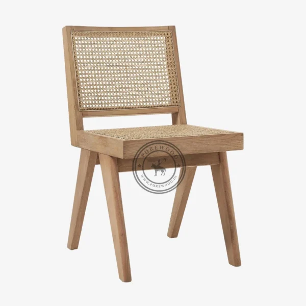 Rose Wooden Chair - Thumbnail 1