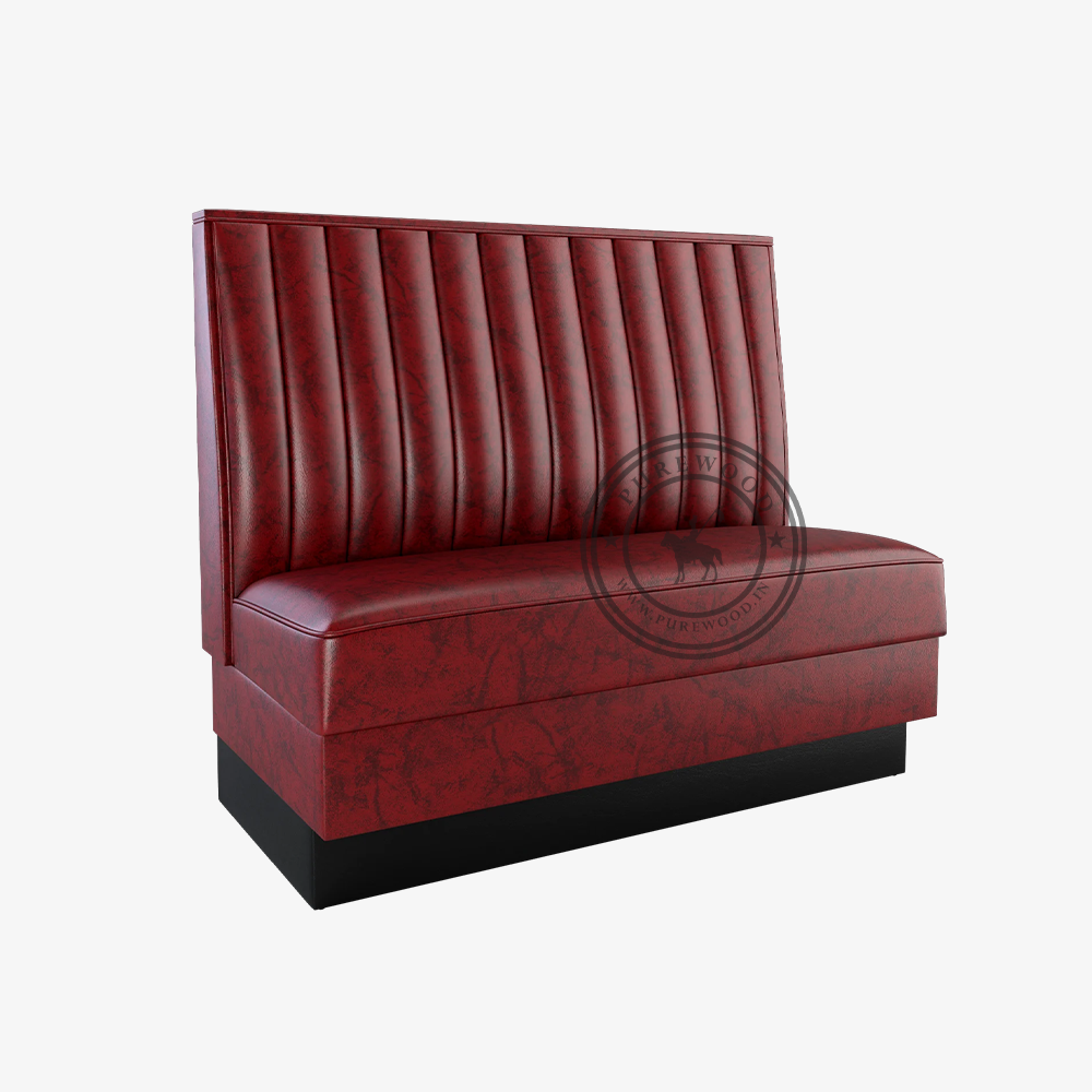 Aberdeen Restaurant booth with padded base