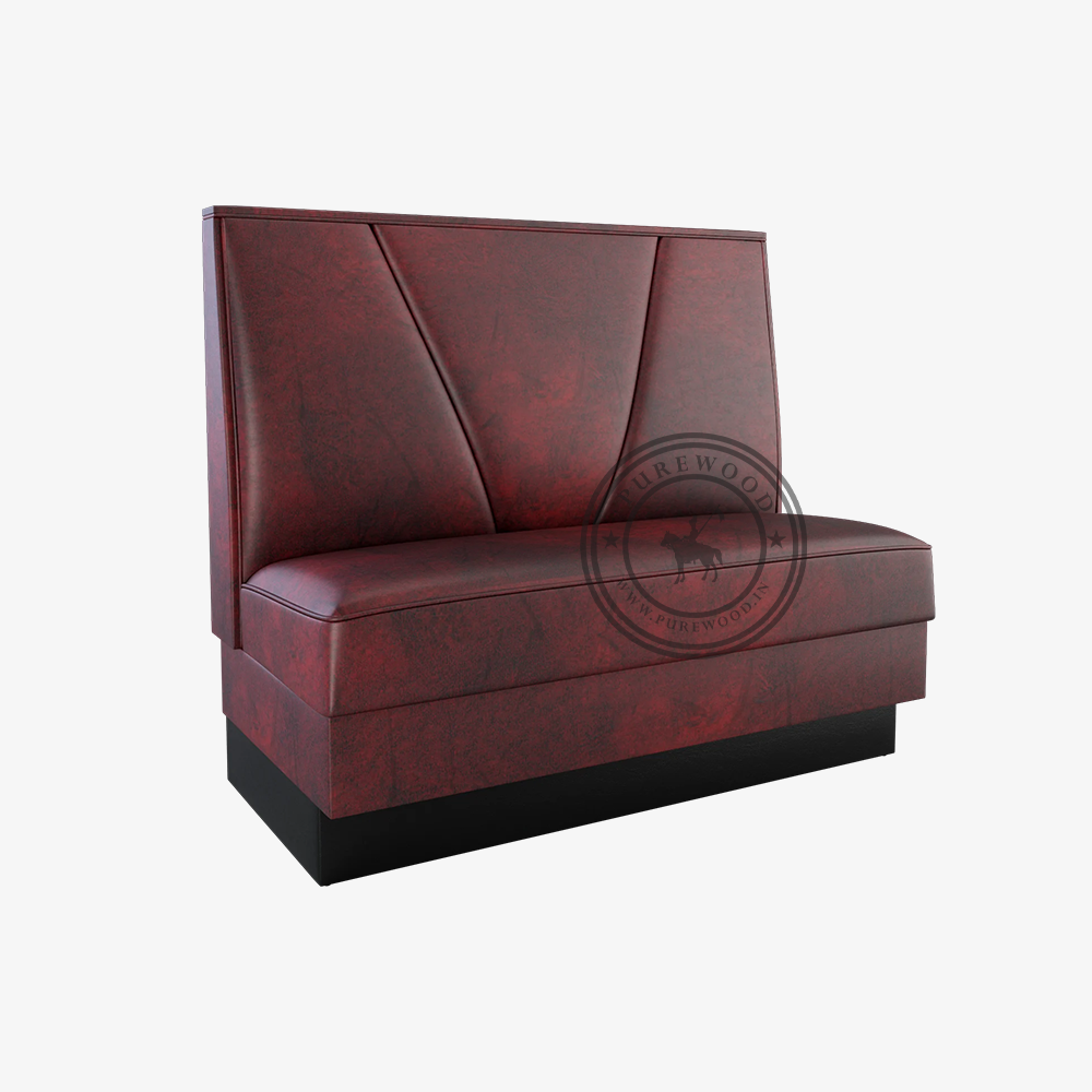 Belfast Restaurant Booth with a padded base