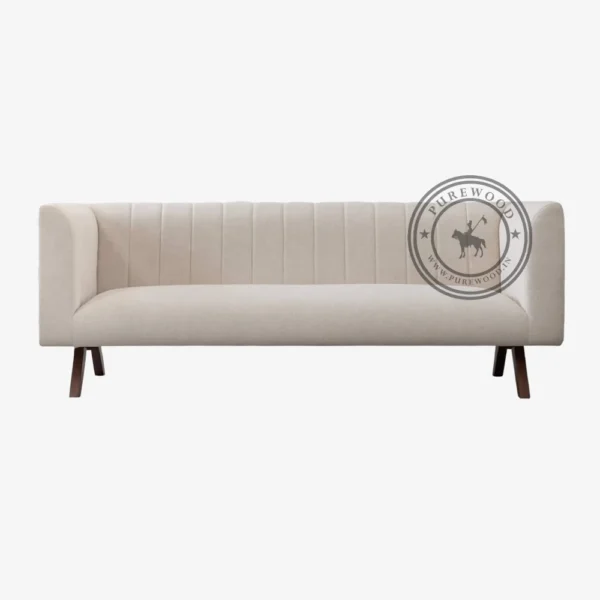 Cholet Armrest Fabric Sofa - Thumbnail 2