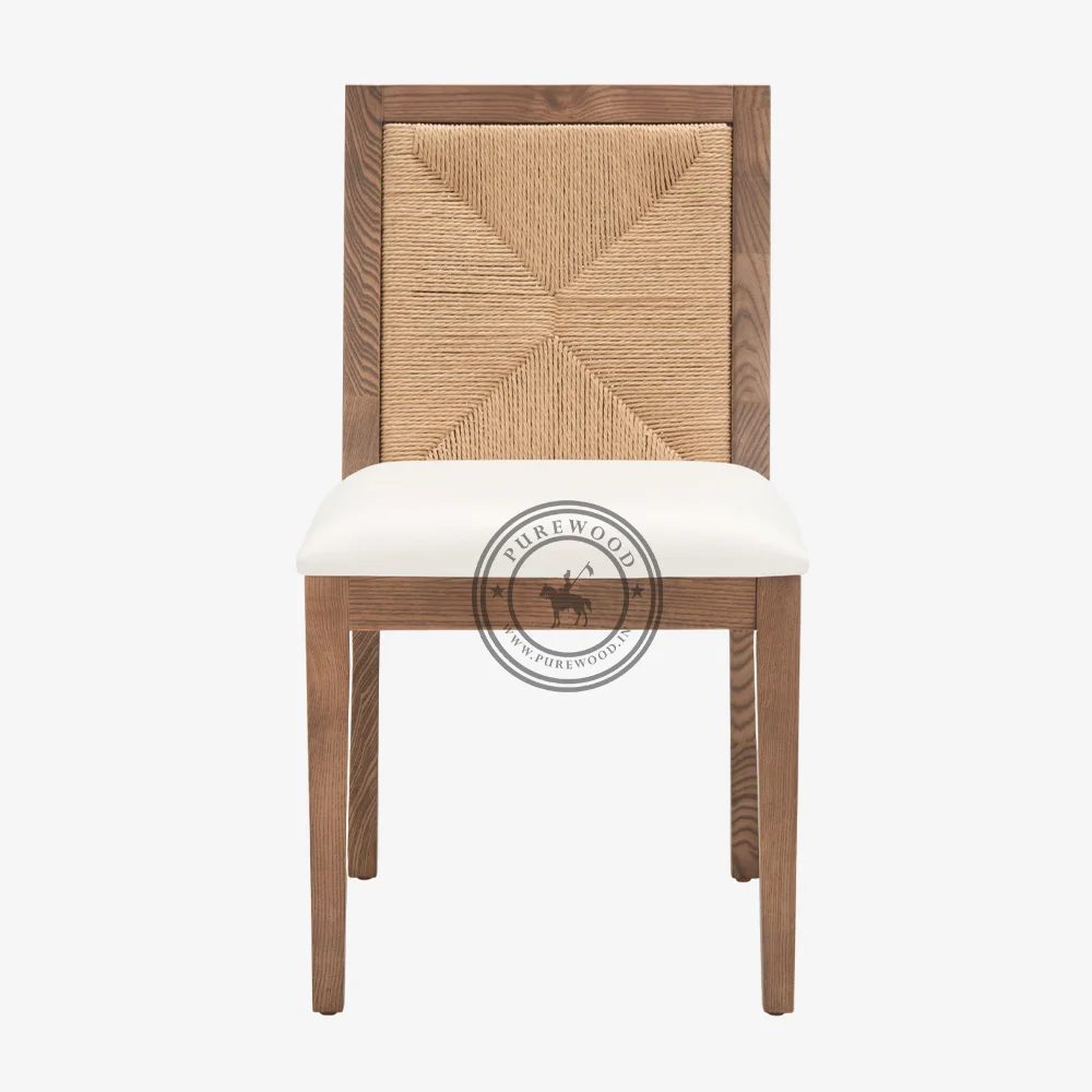 Hydrangea Wooden Chair - Image 3