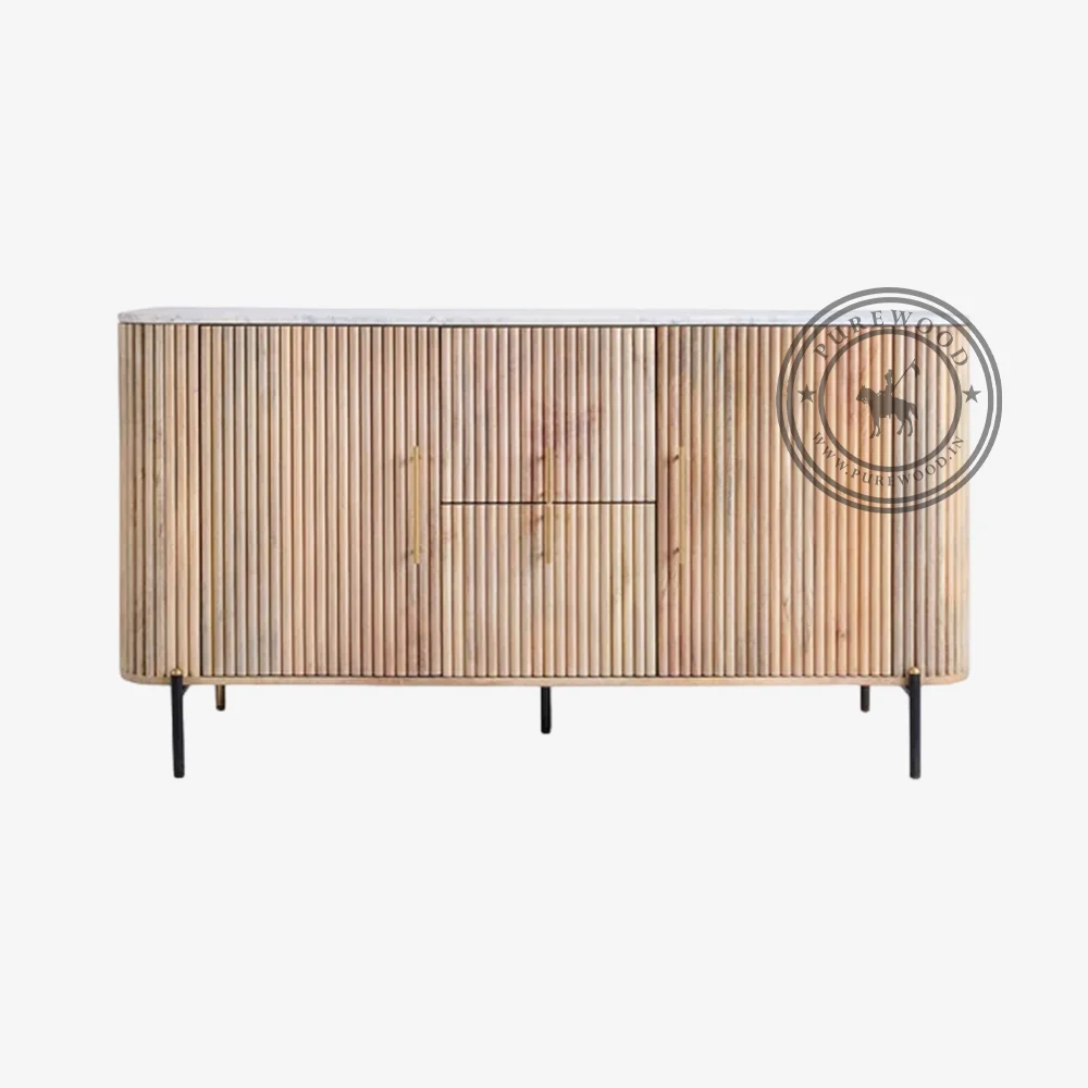 Jubba Wooden Sideboard - Image 2