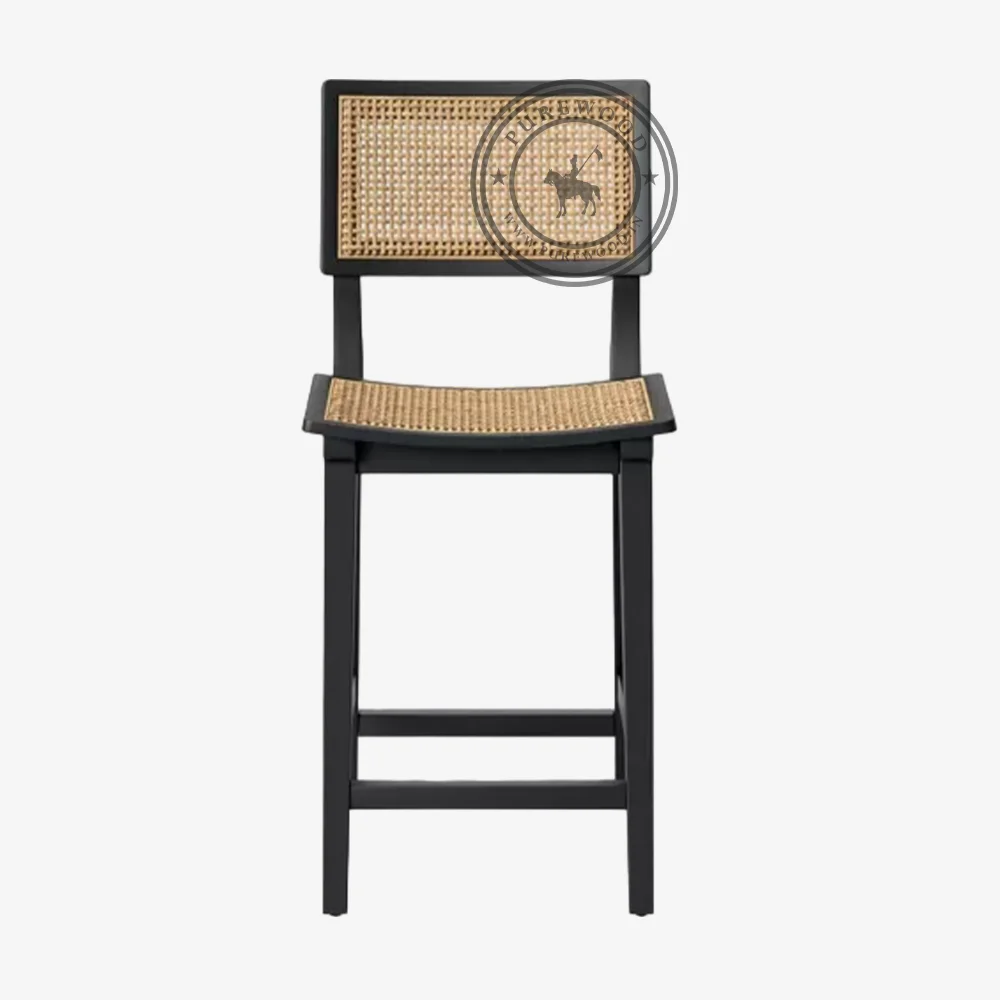 Oakvale Baked Cane Counter Stool - Image 2