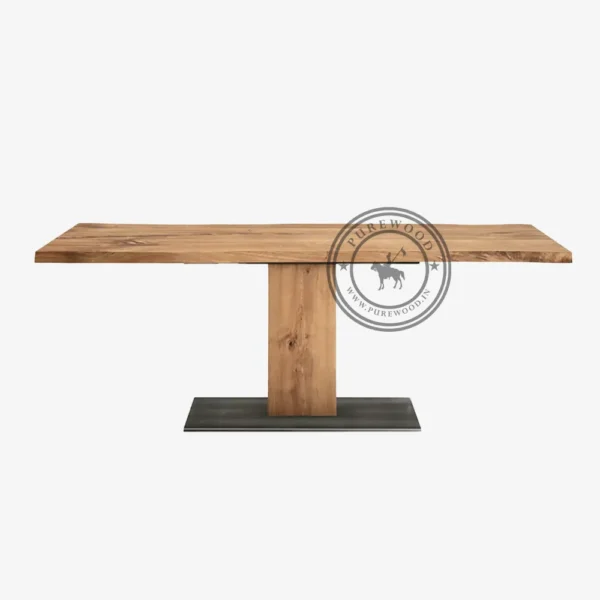Pansy Wood Table - Thumbnail 3