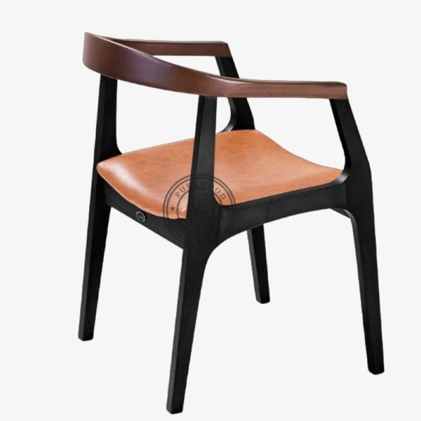 Alex-Leather-Arm-Chair-2 - Thumbnail 2