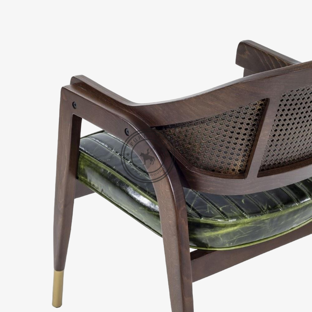 William Leather Arm Chair - Image 4