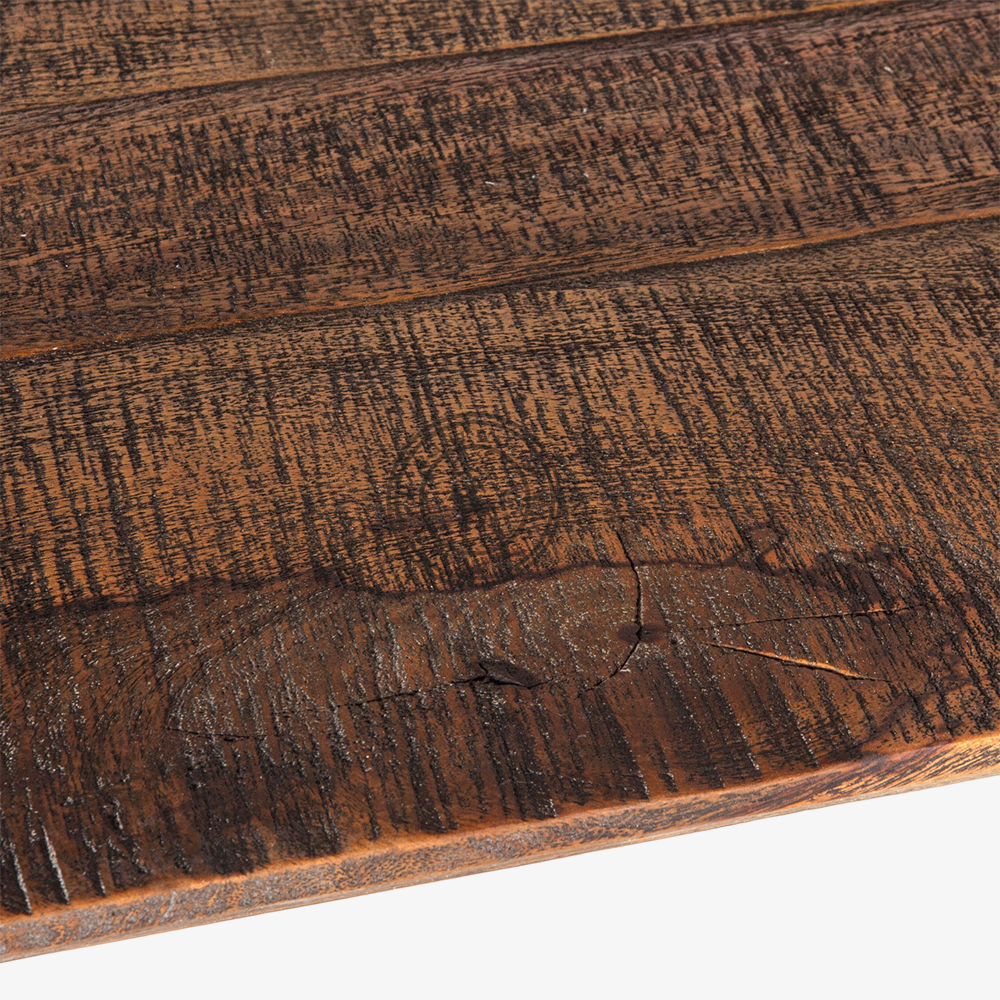 Barnes Dining Table Bandsaw Teak - Image 5