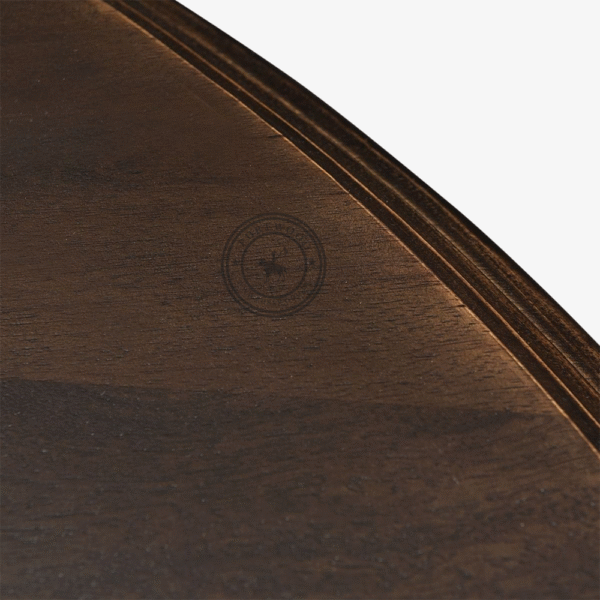 Orchid Round Dining Table Vintage Brown - Thumbnail 4