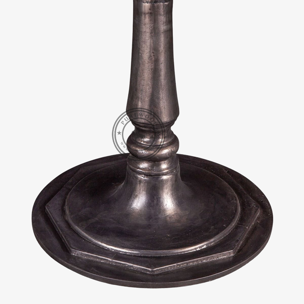 Lavender Marble Round Dining Table - Image 4