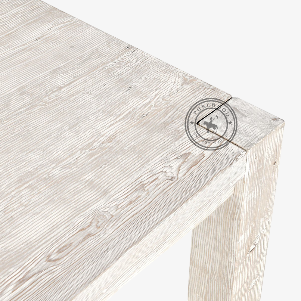 Jasmine Whitewash Dining Table - Image 5