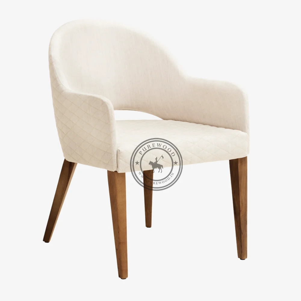 Sunflower Upholstered Fabric Chair