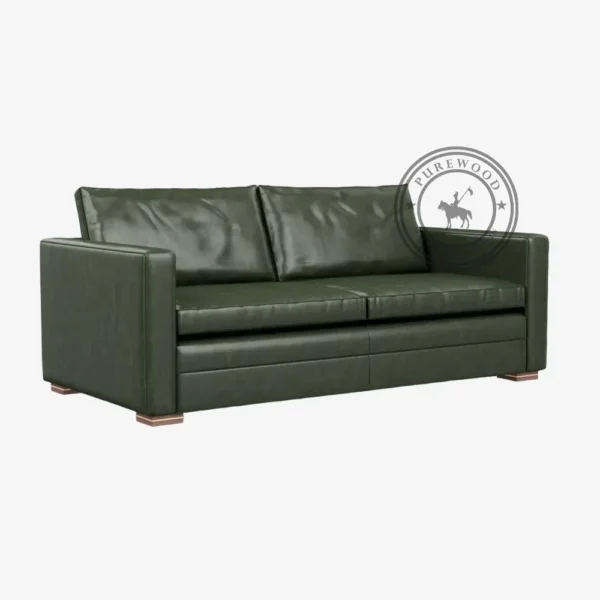 Umzimkulu Leather Chesterfield Sofa - Thumbnail 1