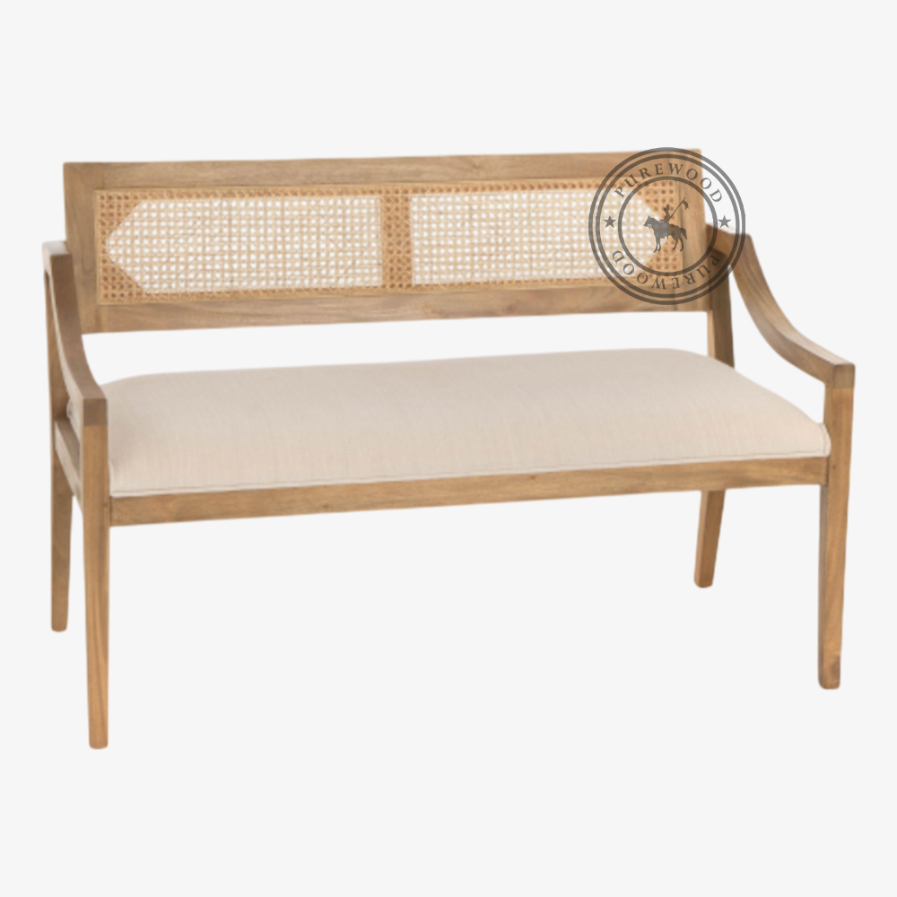 Amiens Cane Bench