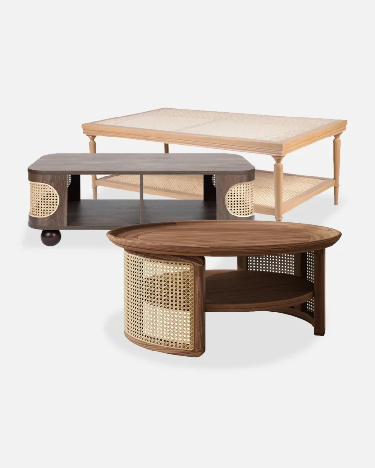 Cane Coffee Tables
