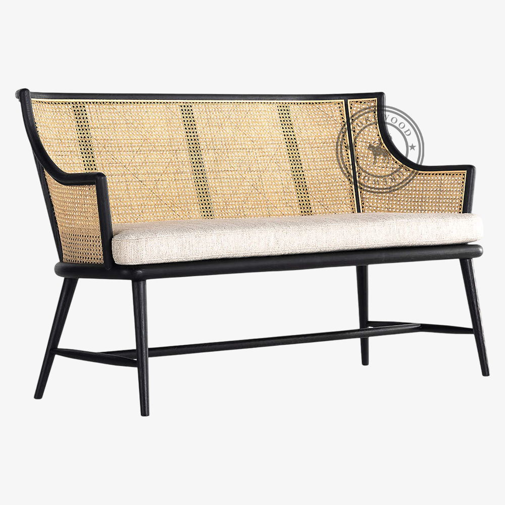 Le Havre Cane Bench
