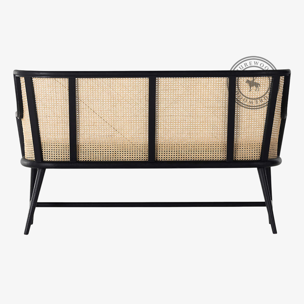 Le Havre Cane Bench - Image 2