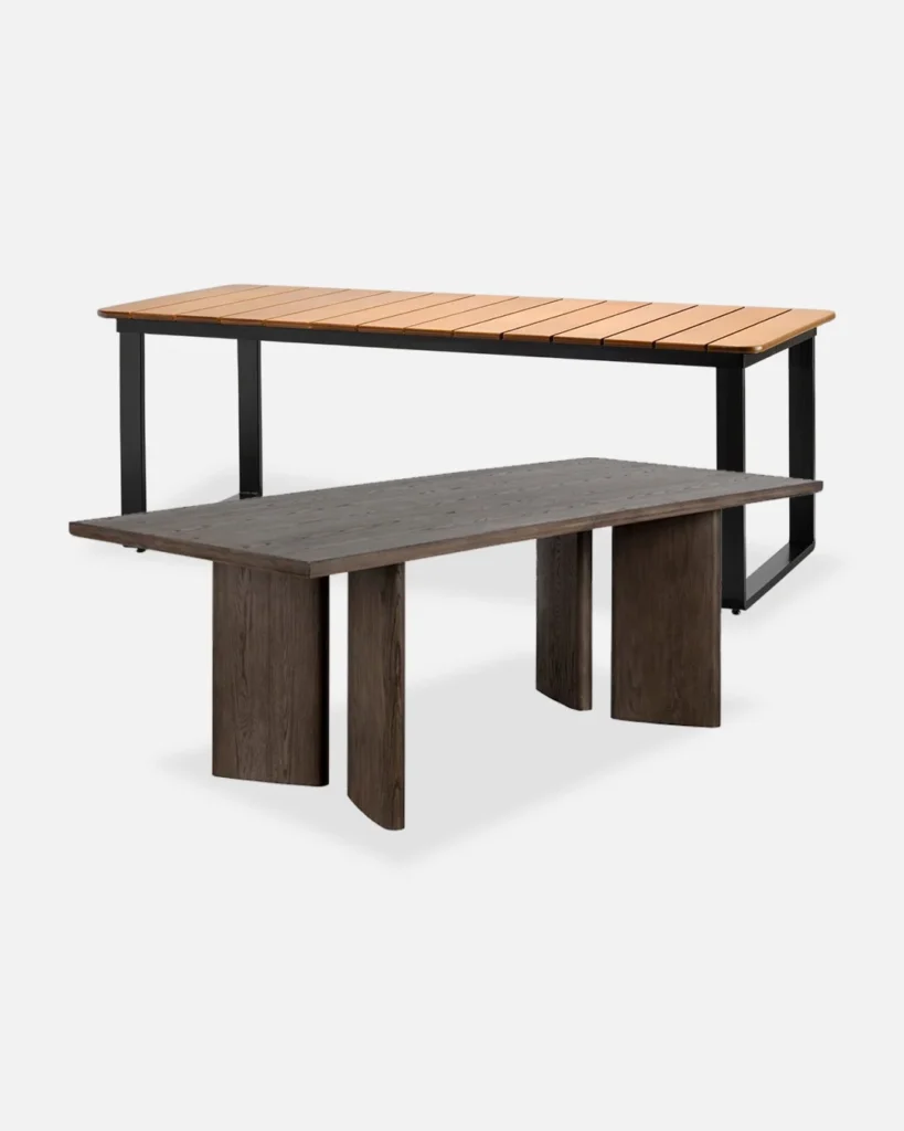 Outdoor tables