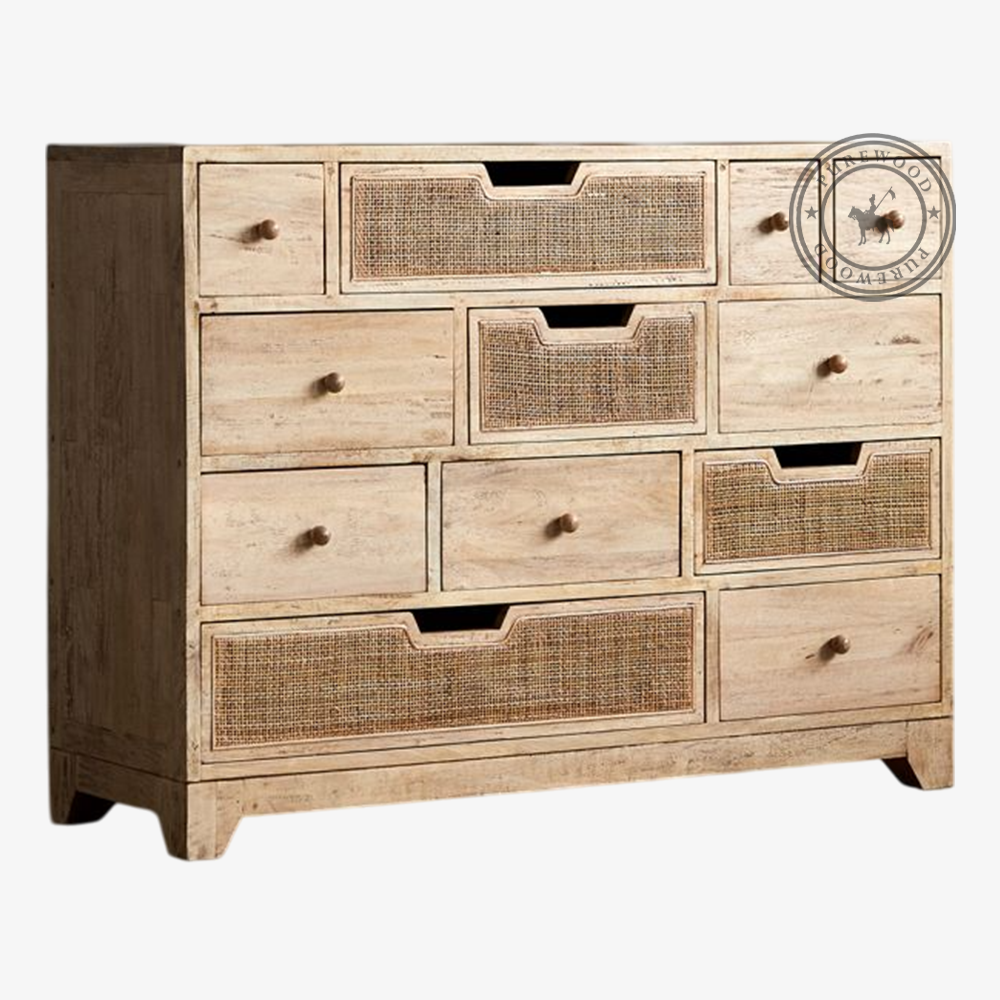 Claire Cane Chest of Drawer