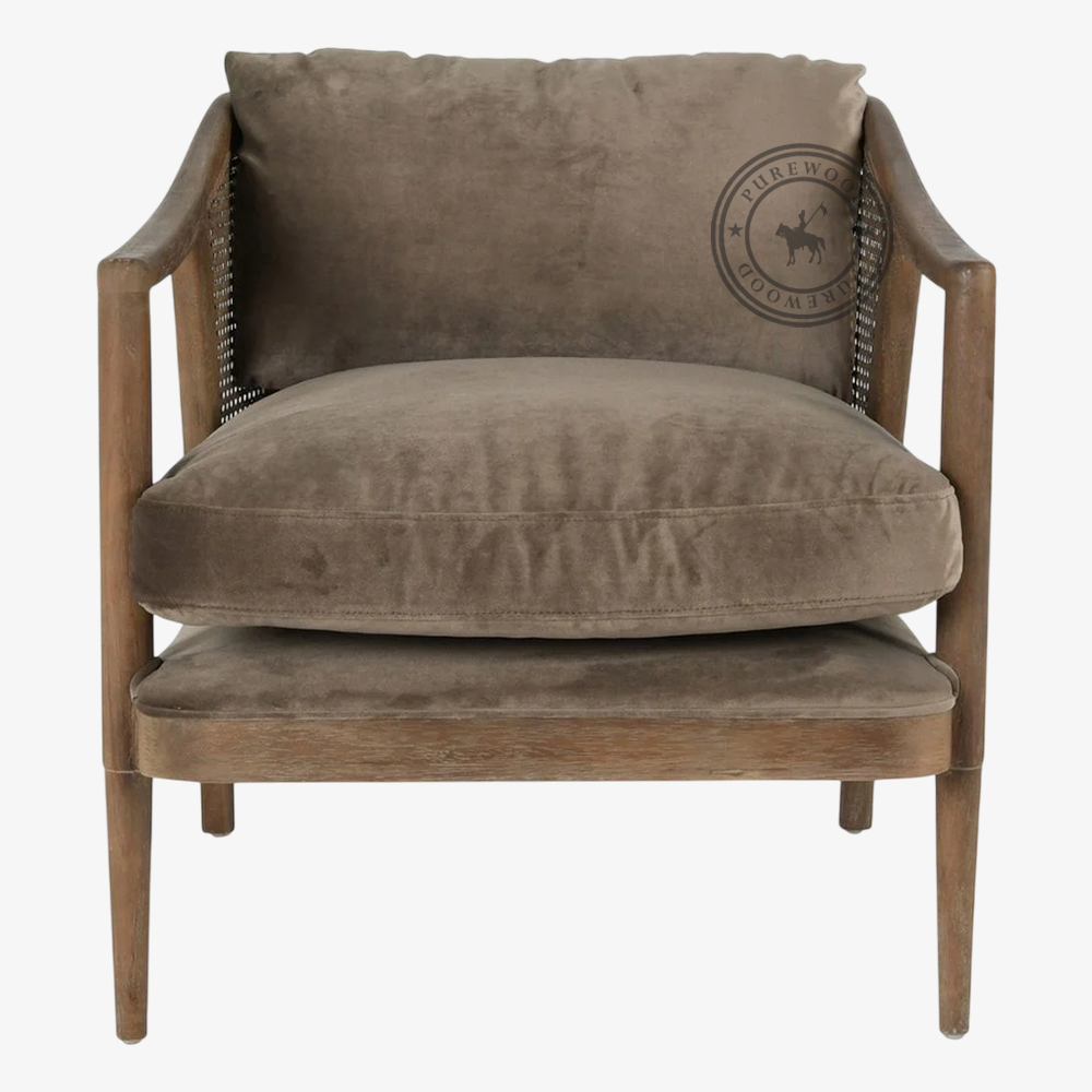 Emma Cane Armchair - Image 3