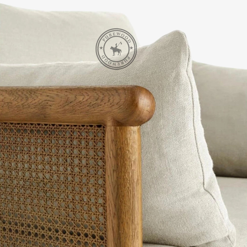 Pinecrest Cane Arm Chair - Image 3