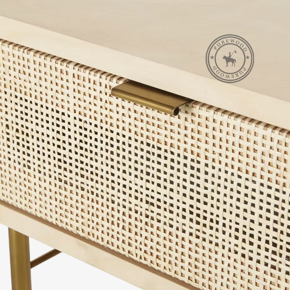 Riverside Cane Nightstand - Image 3