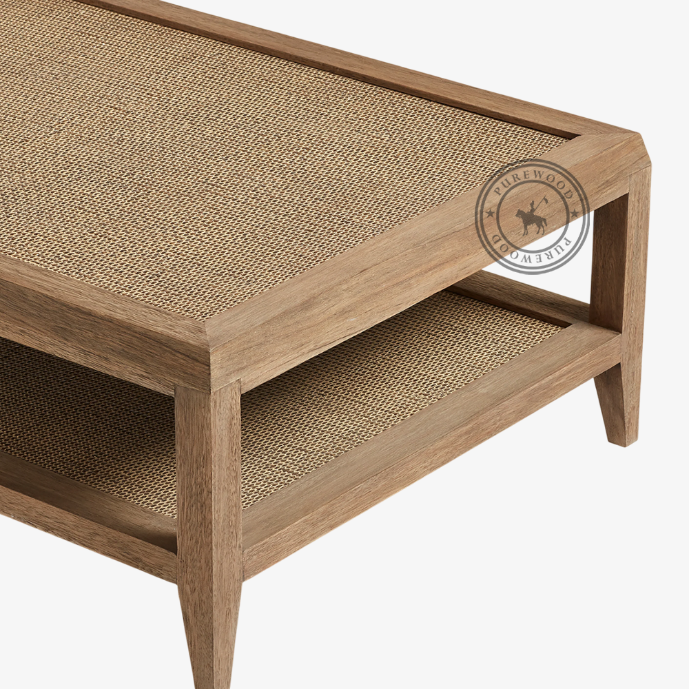 Charm Ash cane coffee table - Image 2