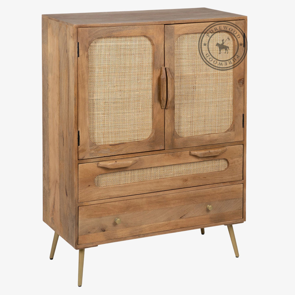 Ethan Cane Cabinet