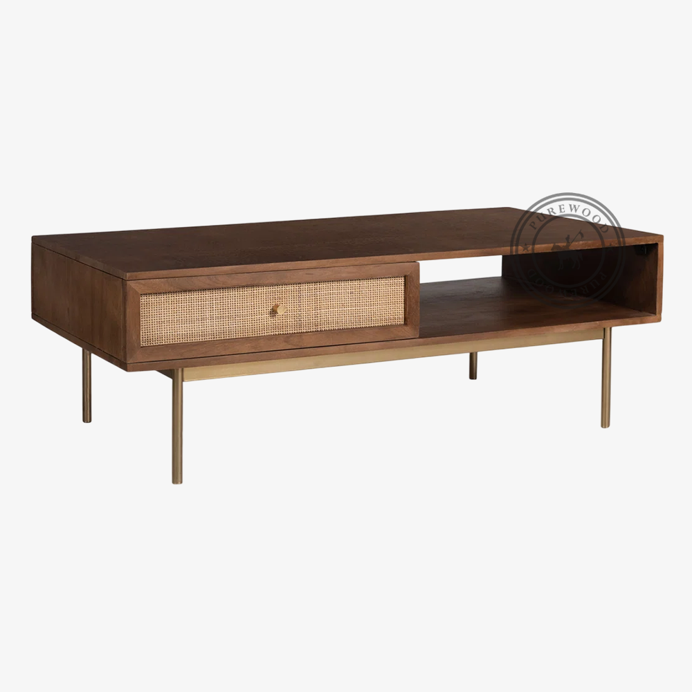 Meadow Glowen cane coffee table