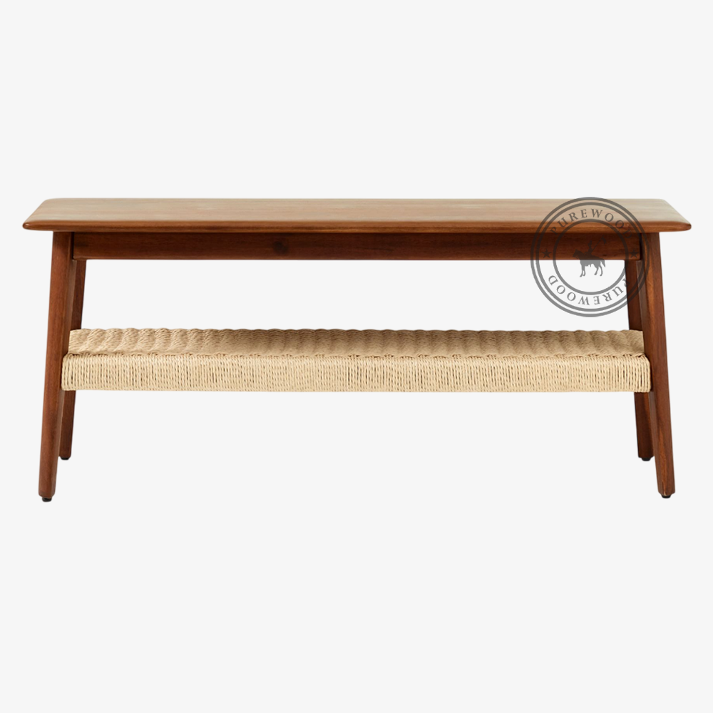 Willow Pine cafe bench - Image 2